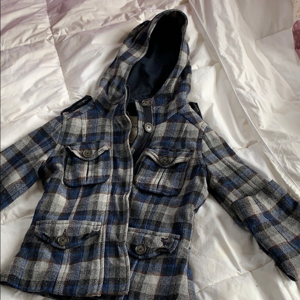 Abercrombie Kids Button Up Coat